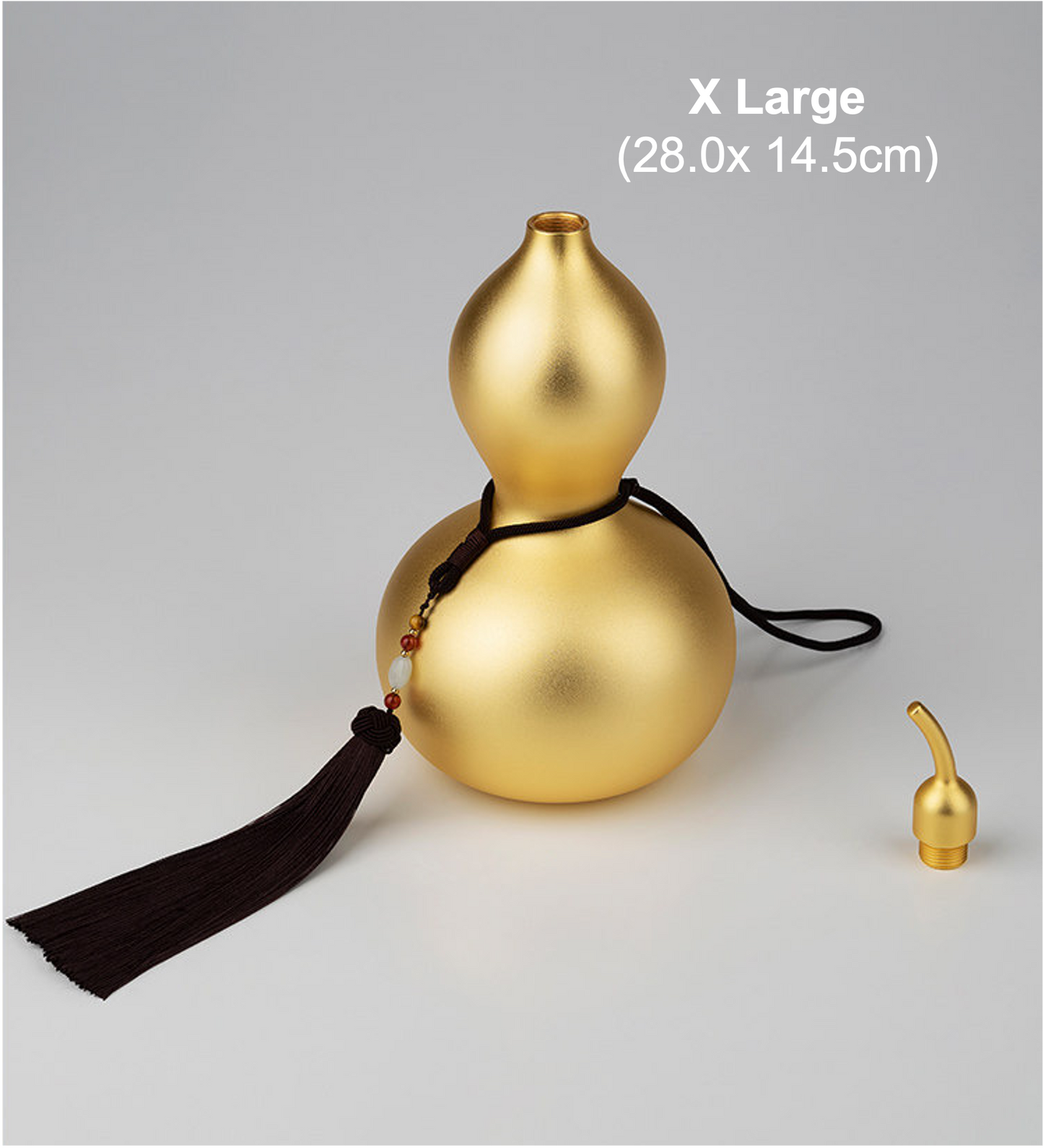 AAA Solid Brass Hu Lu with gold coating | Fengshui | Home Decor | Office Blessing | Good Luck Prosperity | Gifting | Wu Lou