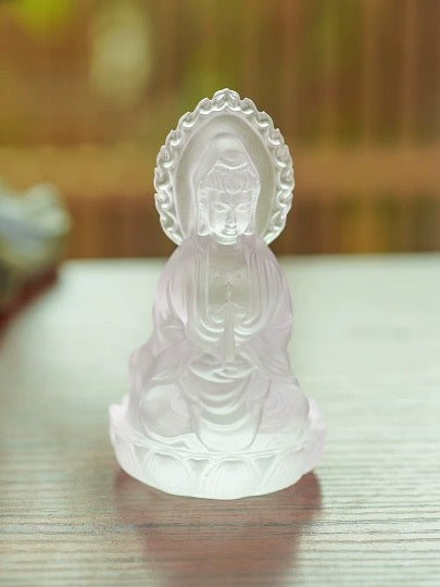 Liu Li Guan Yin Statue | Kwan Yin | Quan Yin | Goddess of Compassion | Buddha Decoration | Meditation