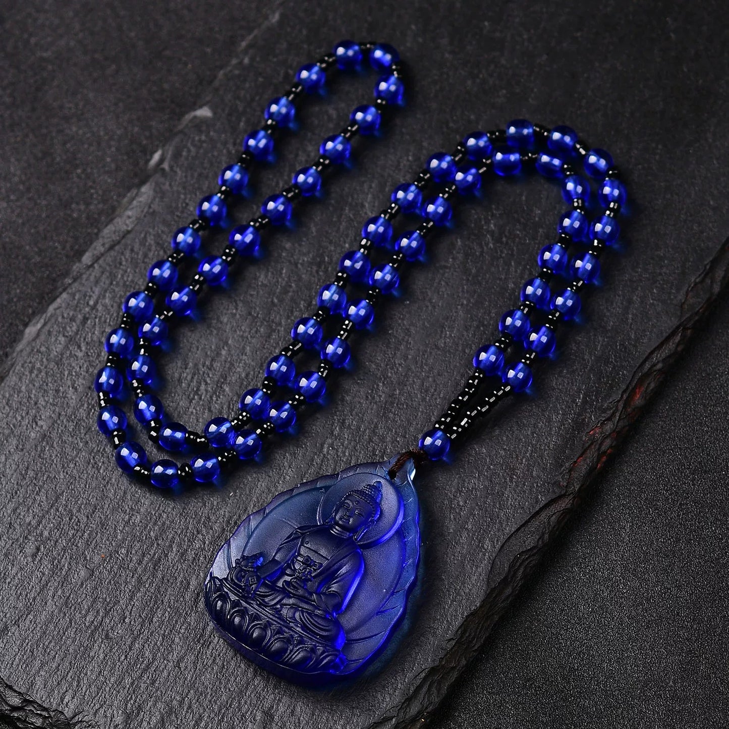 Liu Li Tibetan Pendant Medallions | Beads bracelet | Meditation and Blessing | Protection