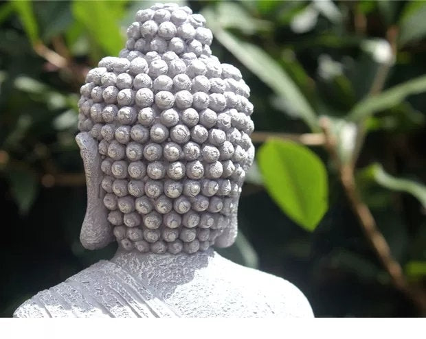 Handmade Buddha Statue Decoration and Display | Outdoor Garden Home Living | Dhyana Mudra | Gifting for him or her