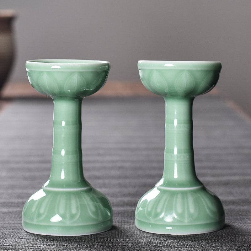 Ceramic Candle Holder for home decoration | Meditation | Praying | Tealight Holder
