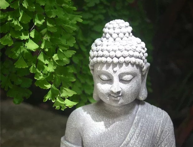 Handmade Buddha Statue Decoration and Display | Outdoor Garden Home Living | Dhyana Mudra | Gifting for him or her
