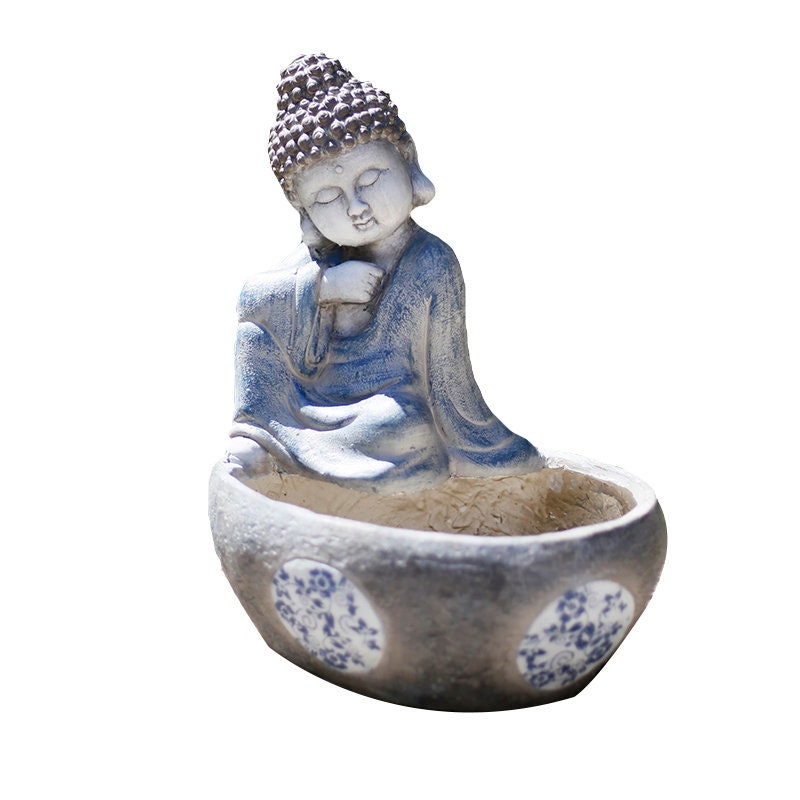 Buddha Statue Planter | Outdoor Garden Decoration and Ornament | Gifting for him or her | Housewarming Gift