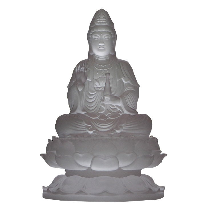 Handmade Liu Li Guan Yin Buddha Statue | Spiritual Religion | Gifting for him or her | Goddess of Compassion | Quan Yin | Kwan Yin