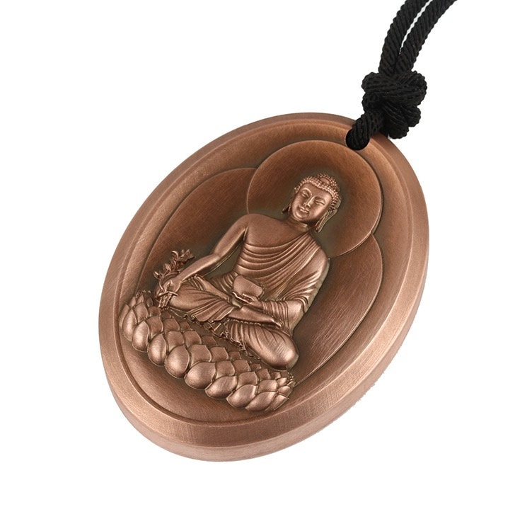 Handmade Medicine Buddha Amulet Pendant Medallions | Meditation | Protection | Mindful Gift | Blessing Good luck | Bodhisattva