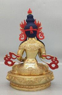 Brass Vajrasattva Mahāsattva Buddha Statue | Gift for him or her | Brass Sculputre Ornaments | Religion | Tibetan Buddhist