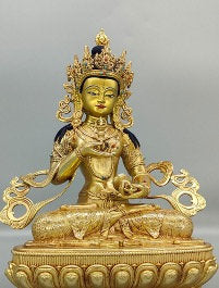 Brass Vajrasattva Mahāsattva Buddha Statue | Gift for him or her | Brass Sculputre Ornaments | Religion | Tibetan Buddhist