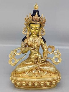 Brass Vajrasattva Mahāsattva Buddha Statue | Gift for him or her | Brass Sculputre Ornaments | Religion | Tibetan Buddhist