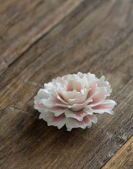 Meditation Ceramic Lotus Incense Stick Holder | Peace Serenity Tranquility Calmness | Spirituality & Religion | Meditation | Yoga Practise