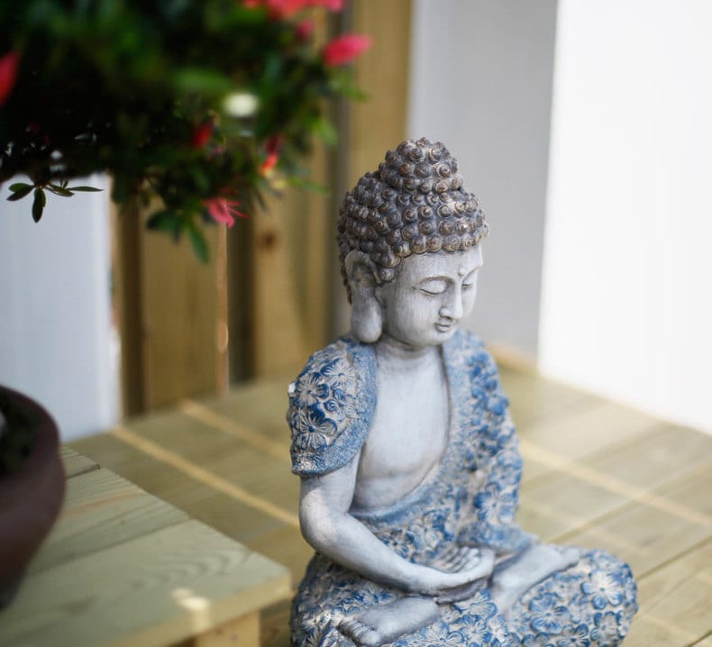 Handmade Buddha Statue Decoration Ornament | Outdoor Garden Living Room Study Room | Religion Spiritual | Gifting for him or her