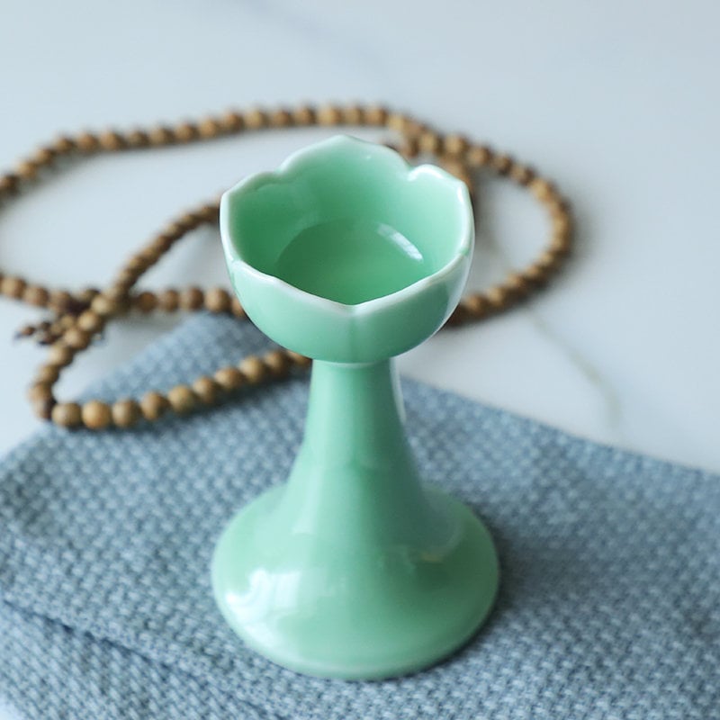 Ceramic Candle Holder for home decoration | Meditation | Praying | Tealight Holder
