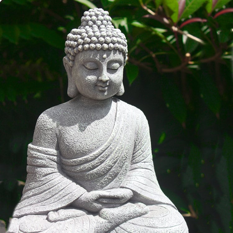Handmade Buddha Statue Decoration and Display | Outdoor Garden Home Living | Dhyana Mudra | Gifting for him or her