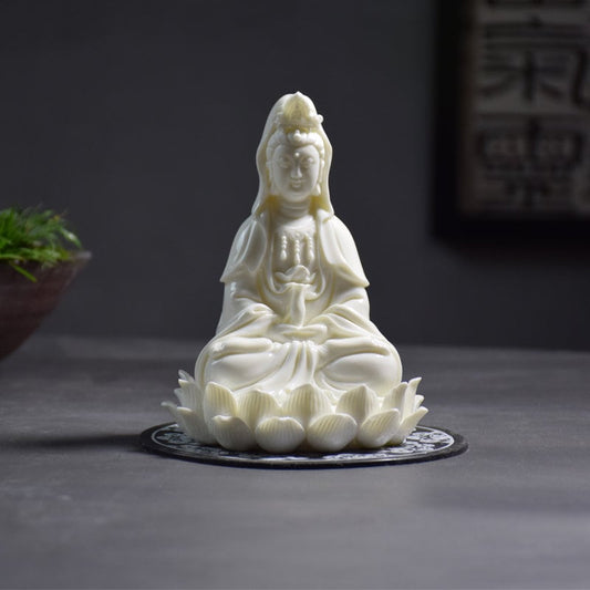 Handmade Guan Yin Buddha Statue | Spiritual Religion | Gifting for him or her | Goddess of Compassion