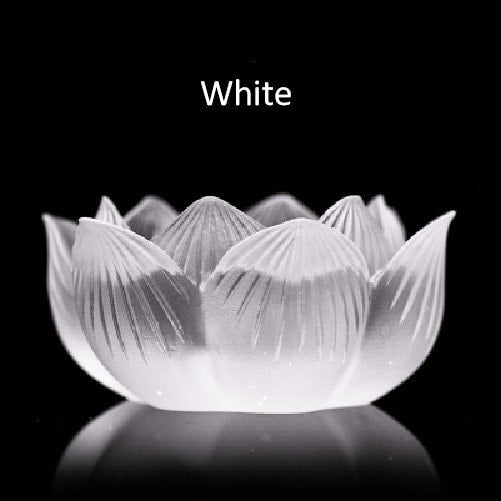 Liu Li Lotus Design Candle Holder | Home Decoration and Display | Home Living | Mindful Gift | Meditation | Tealight