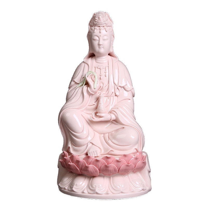 Porcelain Guan Yin Buddha Statue | Mindful Gift | Meditation