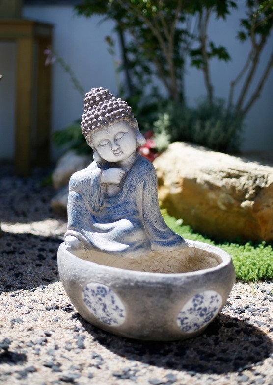 Buddha Statue Planter | Outdoor Garden Decoration and Ornament | Gifting for him or her | Housewarming Gift