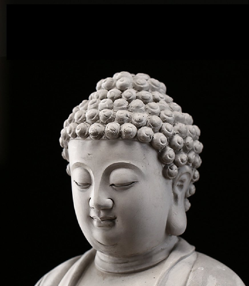 Handmade Cement Buddha Statue Decoration | Garden Outdoor | Indoor Display | Meditation | Abhaya mudra
