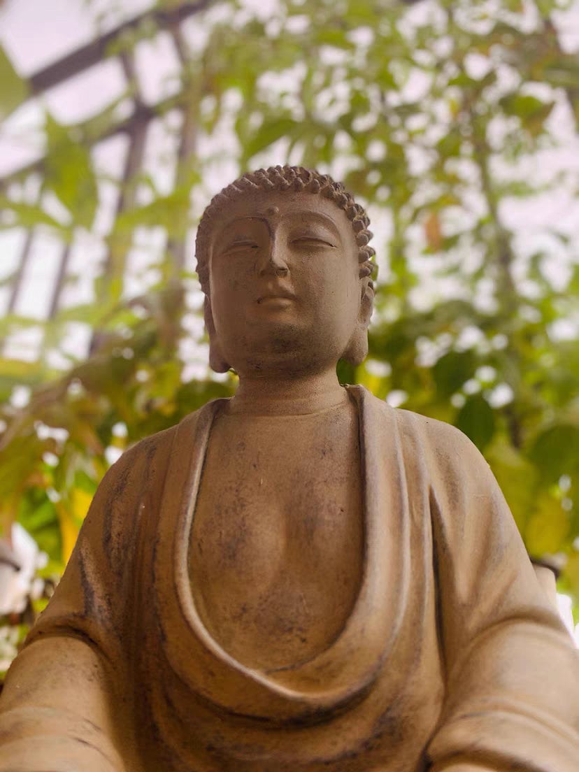 Handmade Meditation Buddha Statue Display | Dhyana Mudra | Gift for him or her | Religion and Spiritual | Harmony Peace Serenity
