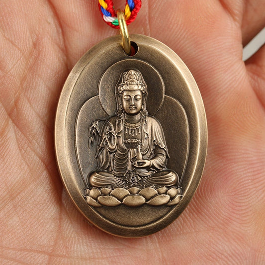 Handmade Guan Yin Amulet Pendant Medallions | Meditation | Protection | Mindful Gift | Blessing Good luck | Kuan Yin | Quan Yin | Kwan Yin