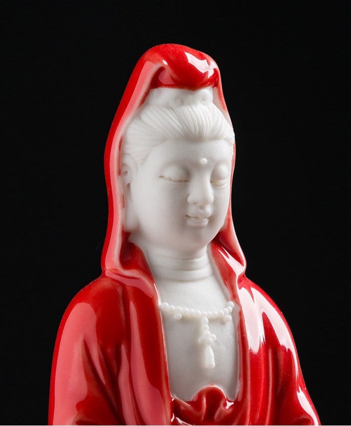 Handmade Guan Yin Buddha Statue Ornament | Spiritual Religion | Gifting for him or her | Goddess of Compassion