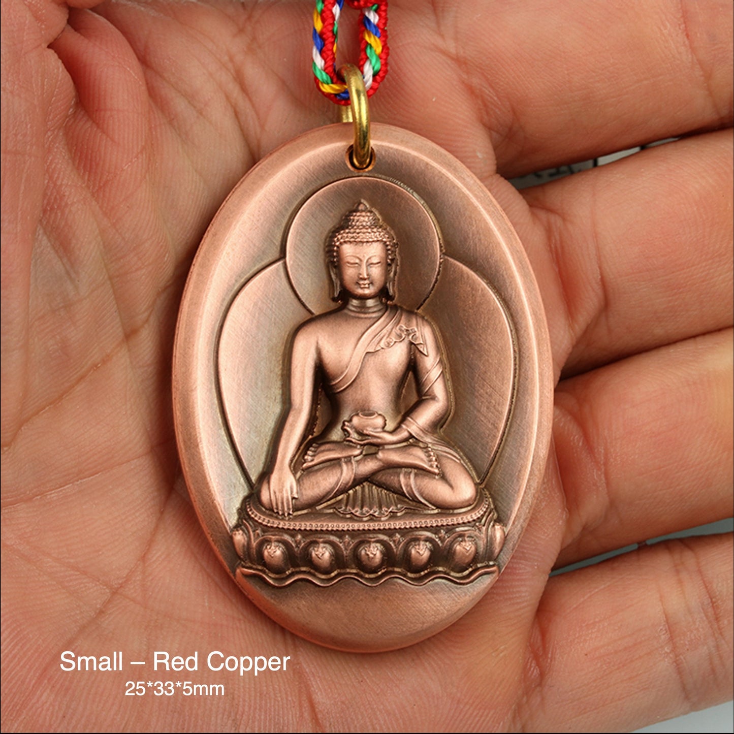 Shakyamuni Buddha Amulet Pendant Medallions | Meditation | Protection | Mindful Gift | Blessing Good luck