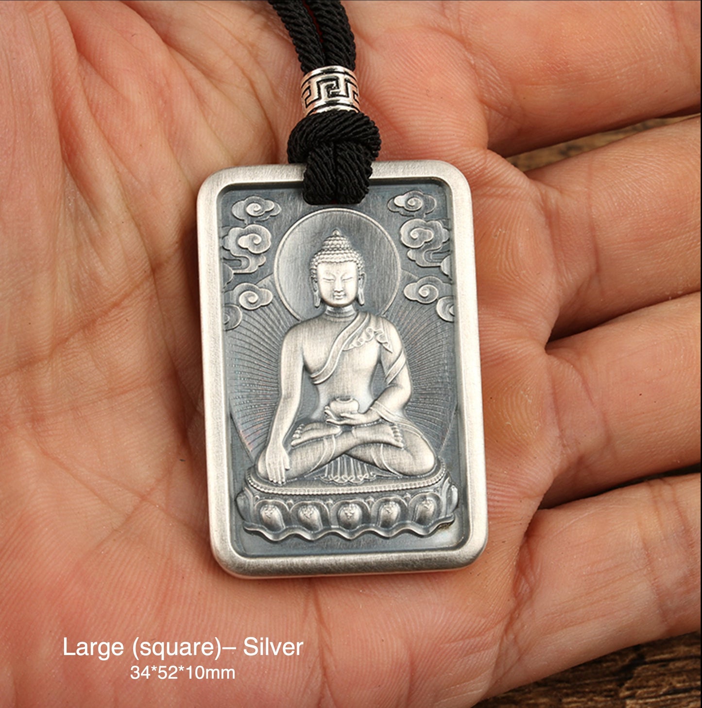 Shakyamuni Buddha Amulet Pendant Medallions | Meditation | Protection | Mindful Gift | Blessing Good luck